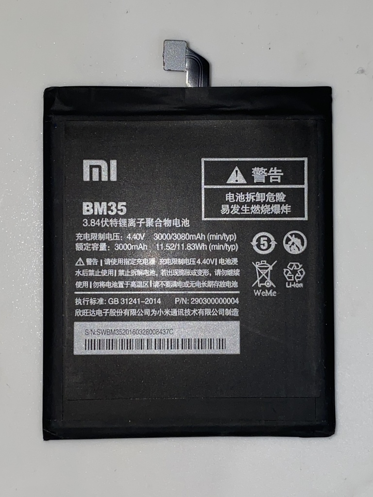 Batería Xiaomi Redmi Note 5 / BN35