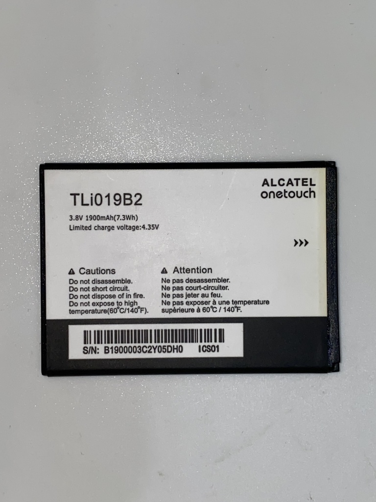 Batería Alcatel 7071 / TLp038B1