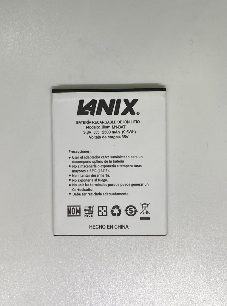 Batería Lanix M1 / 1LCP4/60/72