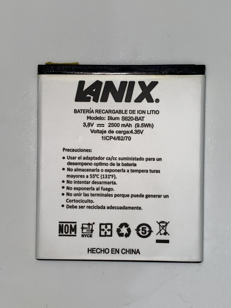 Batería Lanix S620 / LT500 / 1LCP4/60/74