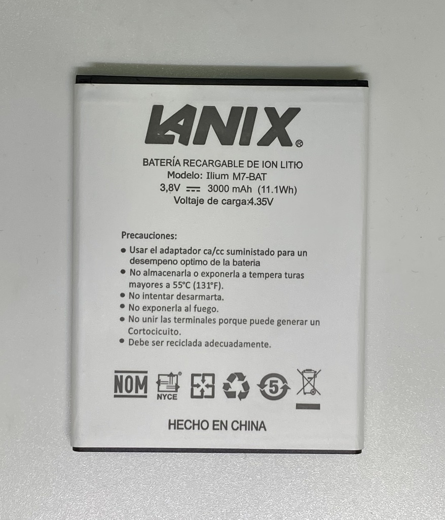 Batería Lanix M7 / 1LCP5/64/76