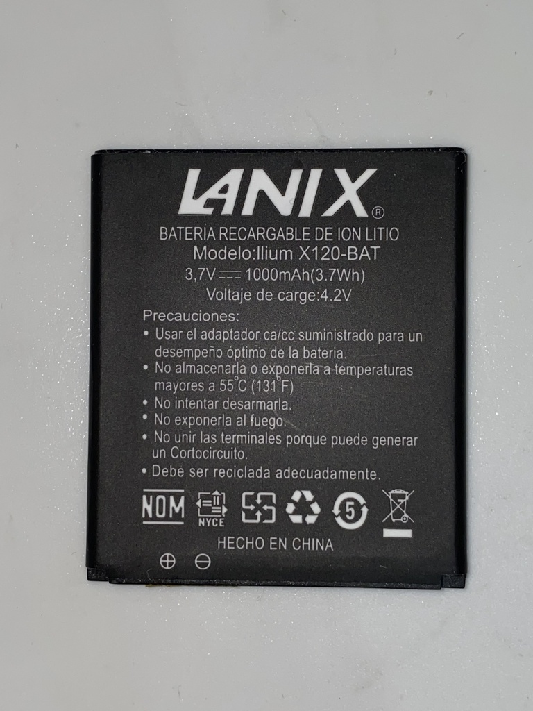 Batería Lanix X120 / 1LCP4/60/71