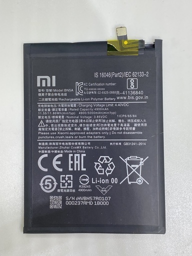 Batería Xiaomi Redmi Note 10 5G / Poco M3 Pro 5G / BN5A