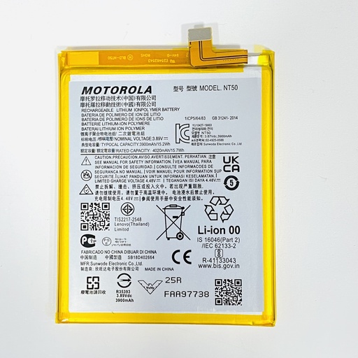 Batería Moto Edge 20 Lite / NT50