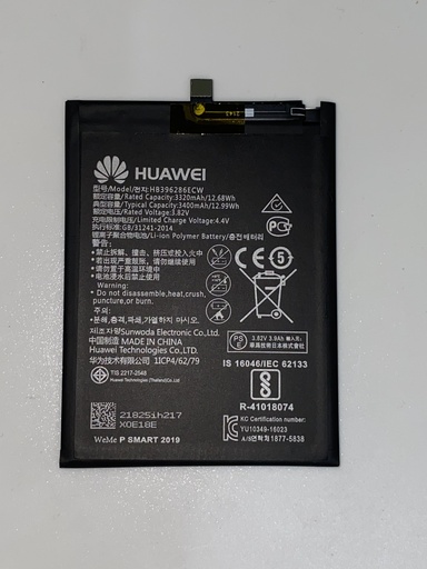 Batería Huawei P20 / P Smart 2019 / Honor 10 Lite / HB396689ECW