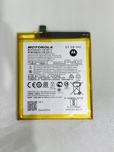 Batería Moto One Vision / Action / KR40