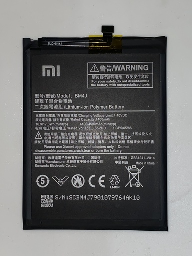 Batería Xiaomi Note 8 Pro / BM4J