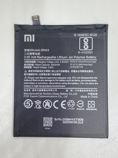 Batería Xiaomi Redmi Note 4X / Note 4 / BN43
