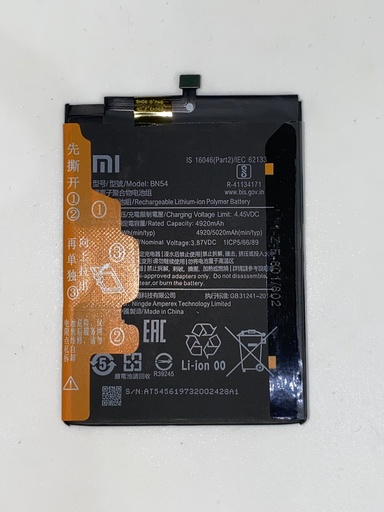 Batería Xiaomi Redmi Note 9 / BN54