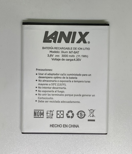 Batería Lanix M7 / 1LCP5/64/76