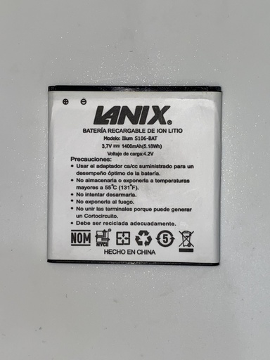 Batería Lanix S106 / S130 / X200 / 1LCP4/60/71